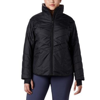 Columbia Ženske Jakne - Kaleidaslope II Plus Size Crne | TMJO-30729